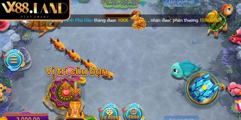 Bắn Cá FA Chai VX88 - Siêu Phẩm Giải Trí Đậm Chất Đại Dương 3 Sử dụng hiệu ứng đại dương