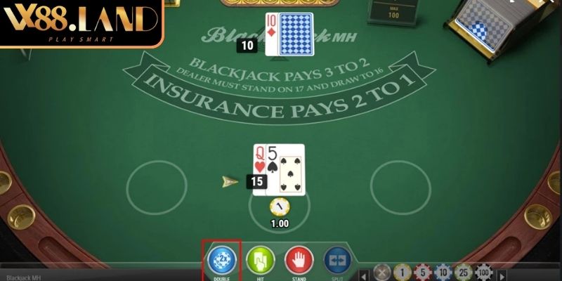 Tận dụng Split và Double hợp lý trong Blackjack