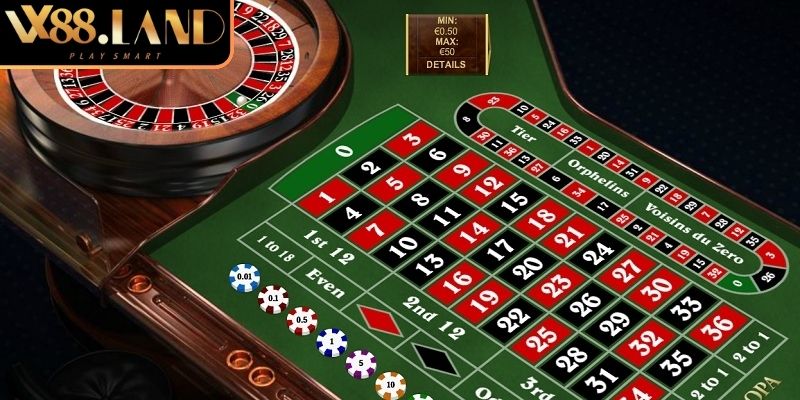 Tổng quan về Roulette VX88 online
